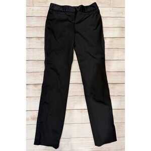 Express Design Studio Editor Pants Women’s Black Straight Leg Dress Pants Size 4